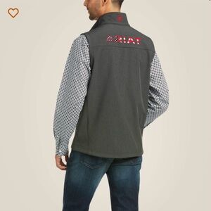 Ariat Men's Gray Vest